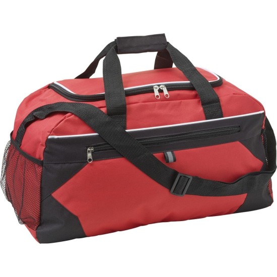 Дорожня сумка, колір червоний - V8913-05