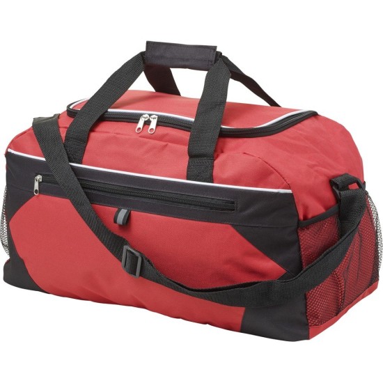 Дорожня сумка, колір червоний - V8913-05
