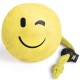 Складна сумка для покупок Усміхнене обличчя, колір жовтий - V8970-08B