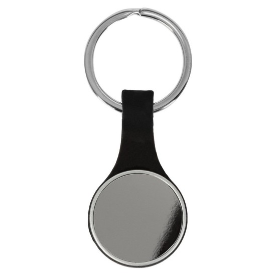 Брелок для ключів, дзеркало, колір чорний - V8993-03