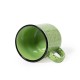 Кружка керамічна 350 мл з вкрапленням, колір світло-зелений - V9399-10