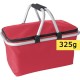 Складний кошик для покупок, холодильна сумка, колір червоний - V9432-05