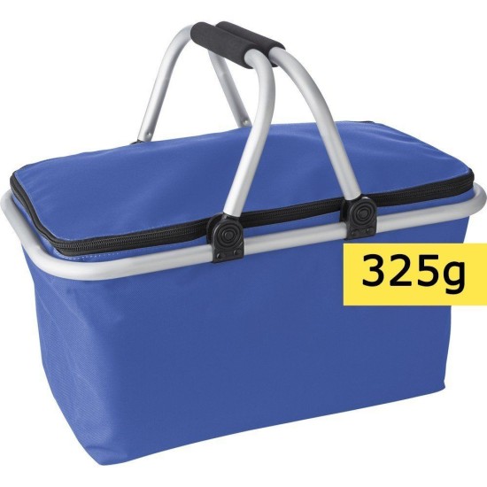 Складний кошик для покупок, холодильна сумка, колір синій - V9432-11