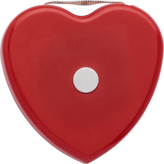 Рулетка медична 1,5 м Серце, колір червоний - V9566-05
