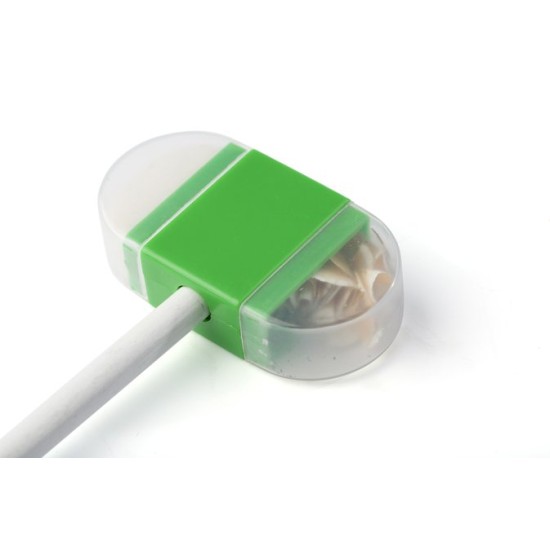 Гумка, точилка для олівців, колір світло-зелений - V9639-10