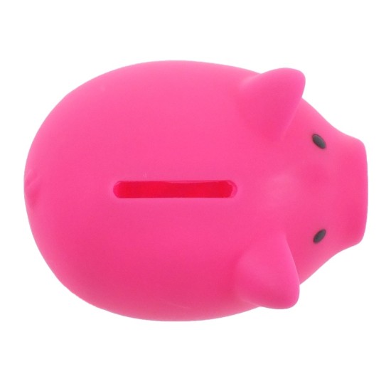 Скарбничка свинка, колір рожевий - V9668-21