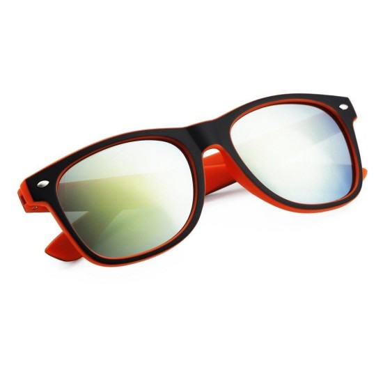 Сонцезахисні окуляри, колір помаранчевий - V9676-07