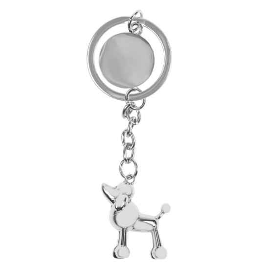 Брелок Домашня тваринка, колір сріблястий - V9800-32