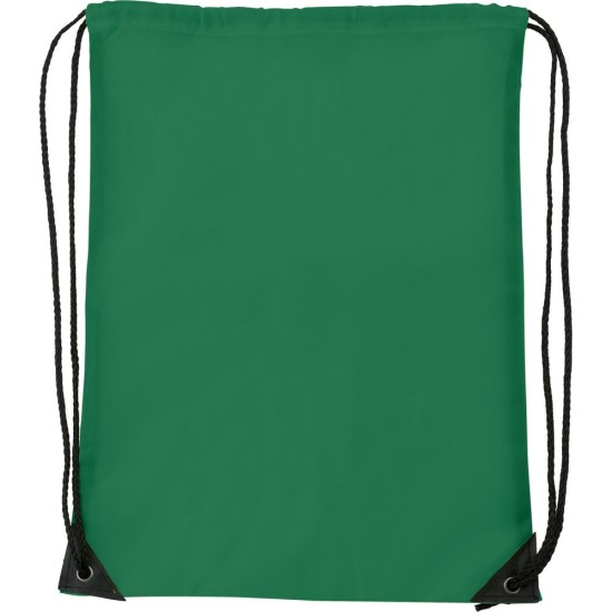 Сумка-мішок на шнуркові, колір зелений - V9851-06