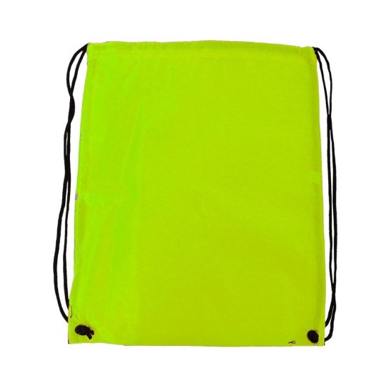 Сумка-мішок на шнуркові, колір світло-зелений - V9851-10