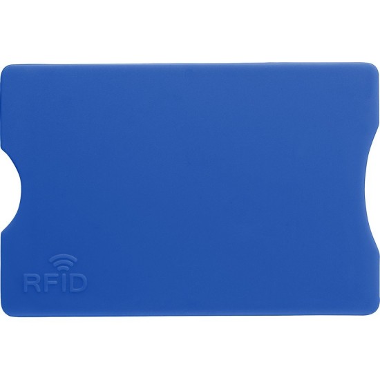 Картхолдер, захист RFID, колір синій - V9878-11