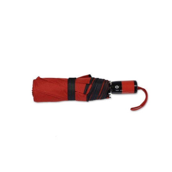 Автоматичний парасольку, складаний, колір червоний - V9912-05