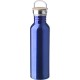 Пляшка для води 700 ml нержавіюча сталь з ручкою, колір синій - V9974-11