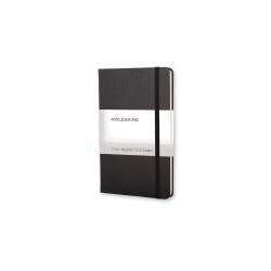 Блокнот без лініювання А6 Voyager Moleskine, тверда обкладинка, колір чорний - VM202-03