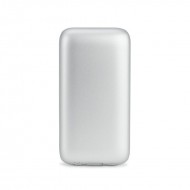 Повербанк 4000 mAh Bergamo Bubble Bang Lightlogo, світлодіодний індикатор, колір сріблястий - 4012/7/4