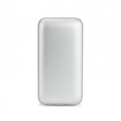 Повербанк 4000 mAh Bergamo Bubble Bang Lightlogo, світлодіодний індикатор, колір сріблястий - 4012/7/4